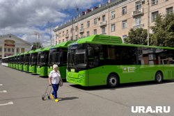 В Кургане новые автобусы в первую очередь появились в Заозерном и Рябково