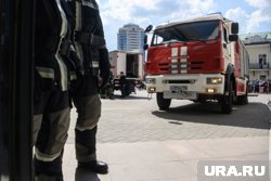 Горит московский ТЦ «Мегаполис»