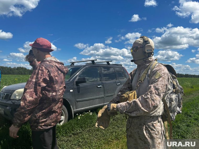 Волонтеры отряда ищут пропавших людей