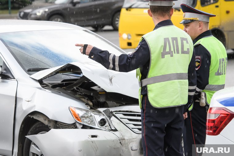 В ДТП пострадали четыре автомобиля