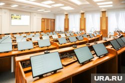 Зал заседаний челябинского парламента ждет депутатов VIII созыва
