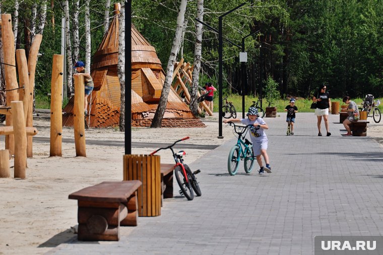 В Кургане открыли экопарк в Рябково