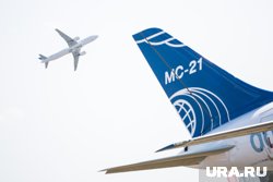В Жуковском стартовали испытания самолета МС-21 с российскими системами
