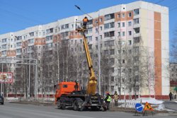 С начала года энергетики заменили 800 старых светильников