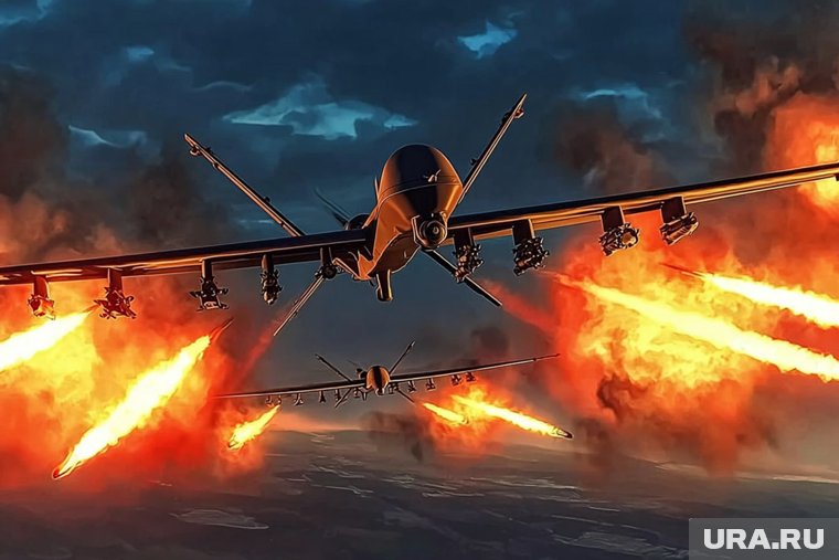 Россия ударила по военным объектам в Киеве, использовав свыше 100 ударных БПЛА