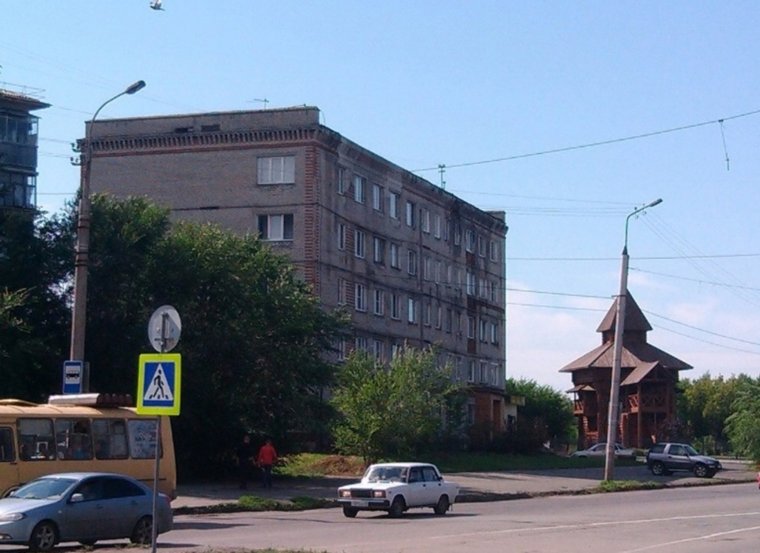 Здание общежития в наши дни