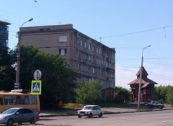 Здание общежития в наши дни