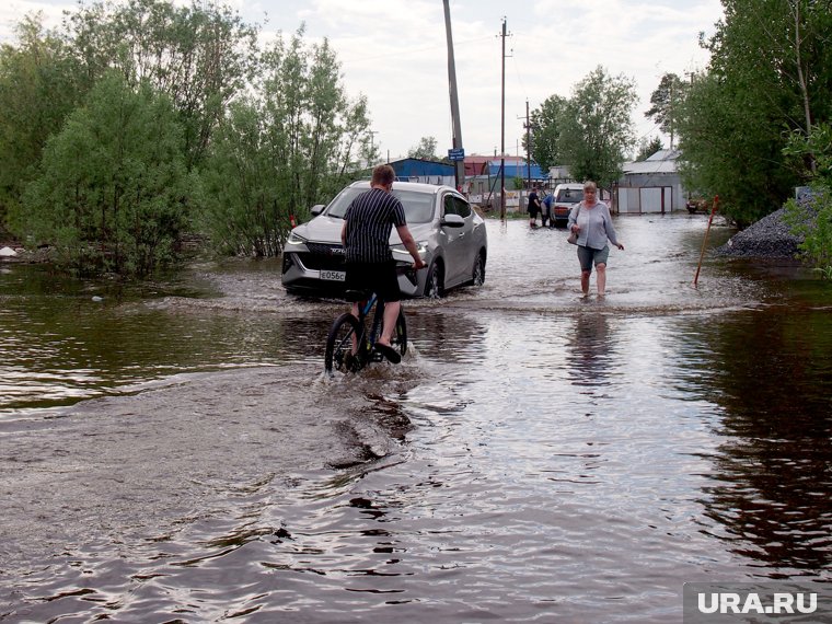 За сутки в ХМАО затопило 179 приусадебных участков и 93 дачных дома