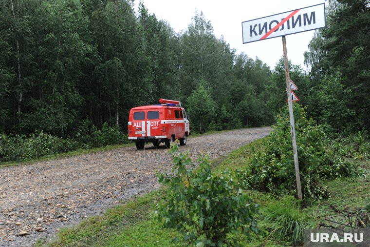 Челябинский поселок Киолим затопило водой