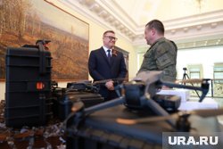 Глава Челябинской области Текслер передал современную технику челябинским бойцам СВО