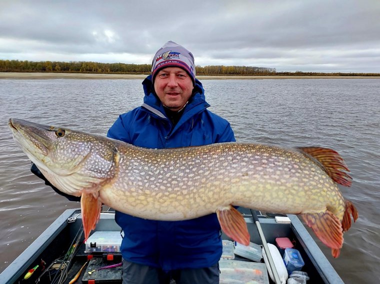 Одна из пойманных рыб весила 14,5 килограммов