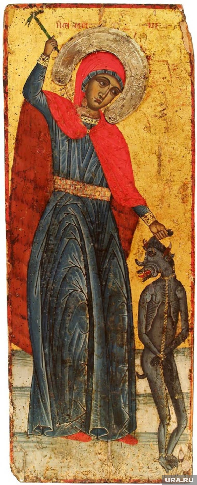 По преданию, Марина победила дьявола