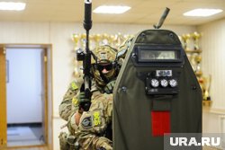 Бойцы провели мастер-класс по зачистке объекта от преступников