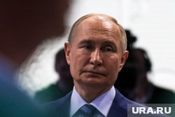 Путин встретился с Хинштейном во время поездки в Курскую область