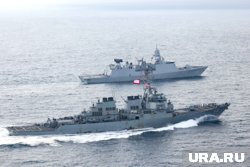 В Балтийском море начались одновременно российские и натовские военно-морские учения 