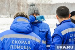 Сотрудники скорой помощи пытались сами добраться до мужчины по снегу, чтобы спасти (архивное фото)