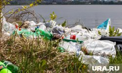 Зауральцам и гостям региона рекомендовали не оставлять после себя мусор на диких пляжах