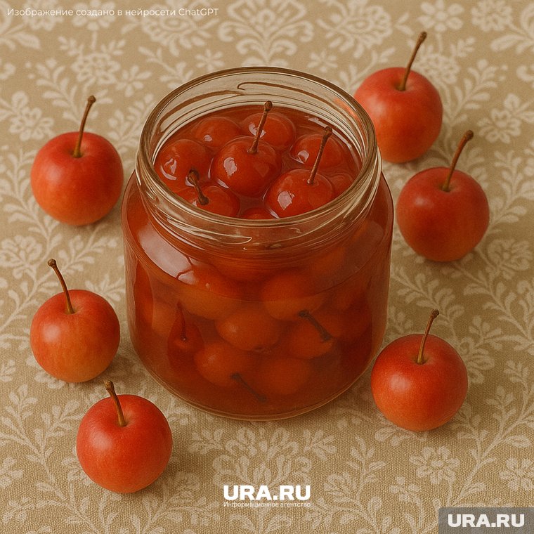 Яблоки райские тонкокожие варят с кожицей