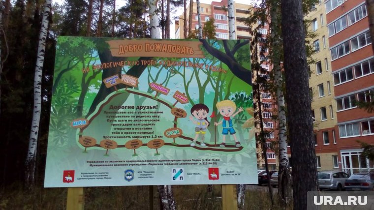 Схема тропы