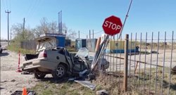 Водитель не справился с управлением при обгоне