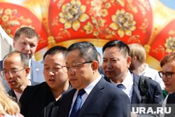 Шумков показал делегации из Китая Курган