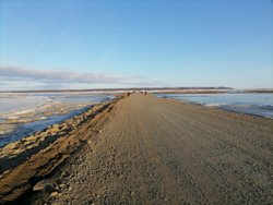 В Лабытнанги от кассы до катера придется идти полкилометра