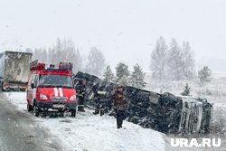 В районе Муравленко произошло крупное ДТП с участием фуры (архивное фото) 