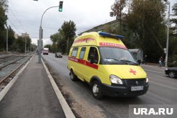 Пострадавший водитель был доставлен в медучреждение 
