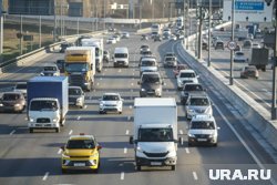 Из-за аварии на данном участке МКАД образовалась крупная пробка (архивное фото)
