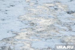 Гололед ожидается в Кургане