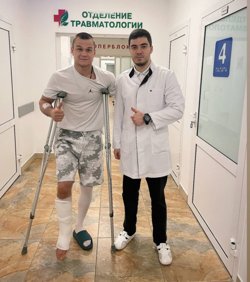 Данил Лаврентьев порвал ахилловое сухожилие