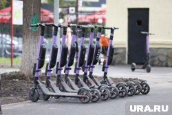 Самокаты в Кургане ставят на парковки