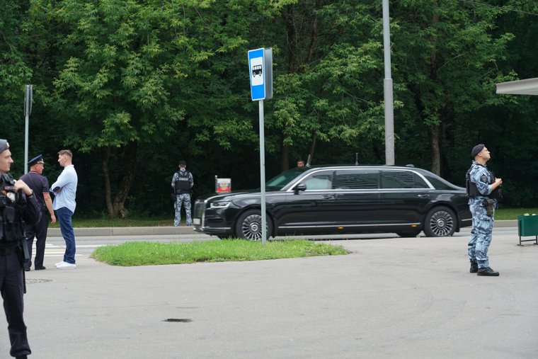 Путин прибыл в ЦКБ на церемонию прощания с Подносовой