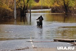 Вода отступила от поселка Гыда 10 сентября (архивное фото)