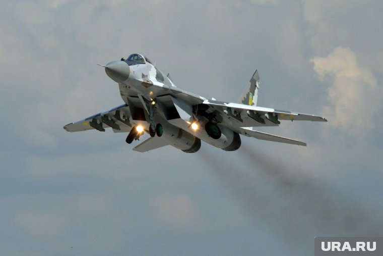 ВС РФ уничтожили украинский МиГ-29 под Днепропетровском, пишет telegram-канал Fighterbomber