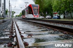 Зеленые трамвайные пути хорошо впишутся в городской пейзаж вместе с новым проектом застройщика