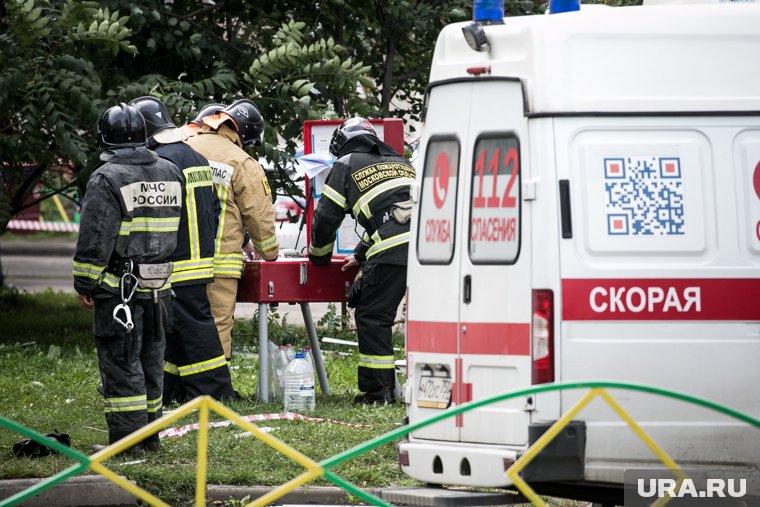 В ликвидации последствий задействованы более 20 спасателей (архивное фото)
