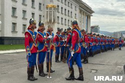 Монгольские солдаты в этом году принимают участие в военном параде на Красной площади
