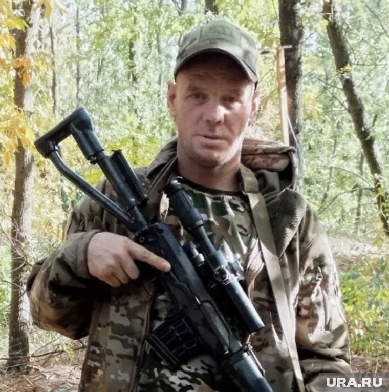 Бойца похоронили на родной земле