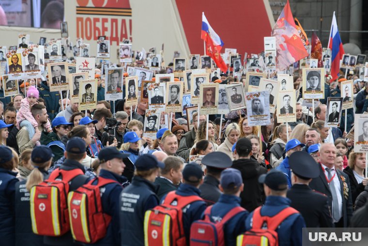 Шествие в Екатеринбурге прошло по площади 1905 года