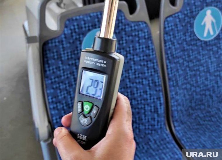 Температура в салоне не должна превышать 25 градусов
