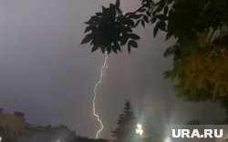 Пожар вспыхнул на штрафстоянке электровелосипедов в Москве после удара молнии