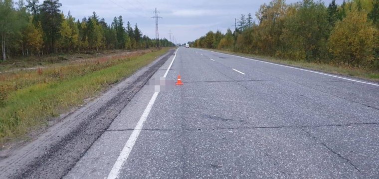 Пешеход доставлен в больницу