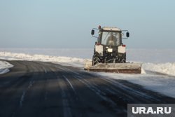 Гололед образовался на дорогах