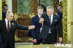 Фицо участвовал в торжествах по случаю 80-летия Победы в ВОВ в Москве