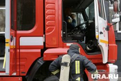 Пожар в расселенном доме охватил 1020 квадратных метров 