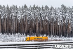 Фура вылетела с дороги 5 января (архивное фото)