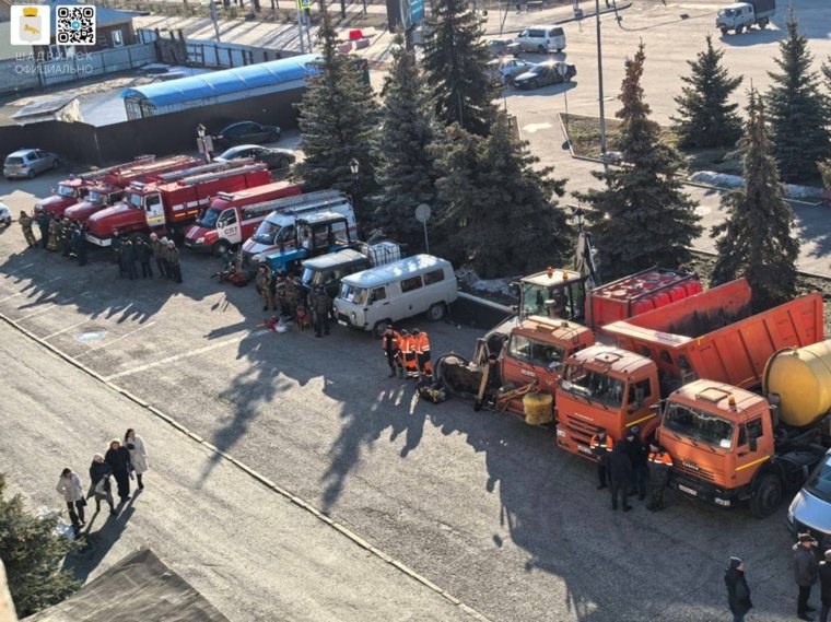 В Шадринске прошел смотр техники для ликвидации возможных ЧС