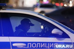 Полиция работает на месте ЧП