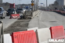 На дороге будут укладывать выравнивающий слой асфальта